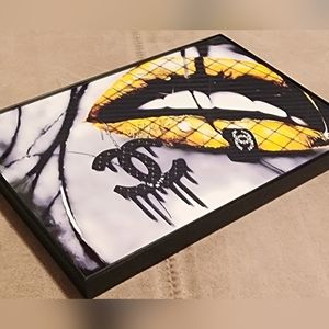 Chanel (11"H×17"L) Framed Wall Art